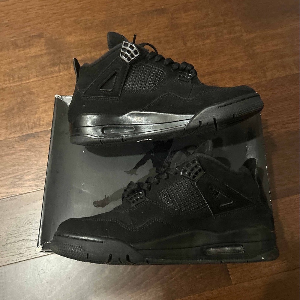 Jordan 4 Black Cat used, authentic